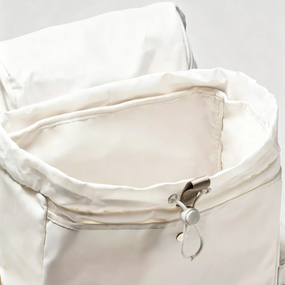 Drawstring Flap Multi-Pocket Lightweight Hiking Backpack