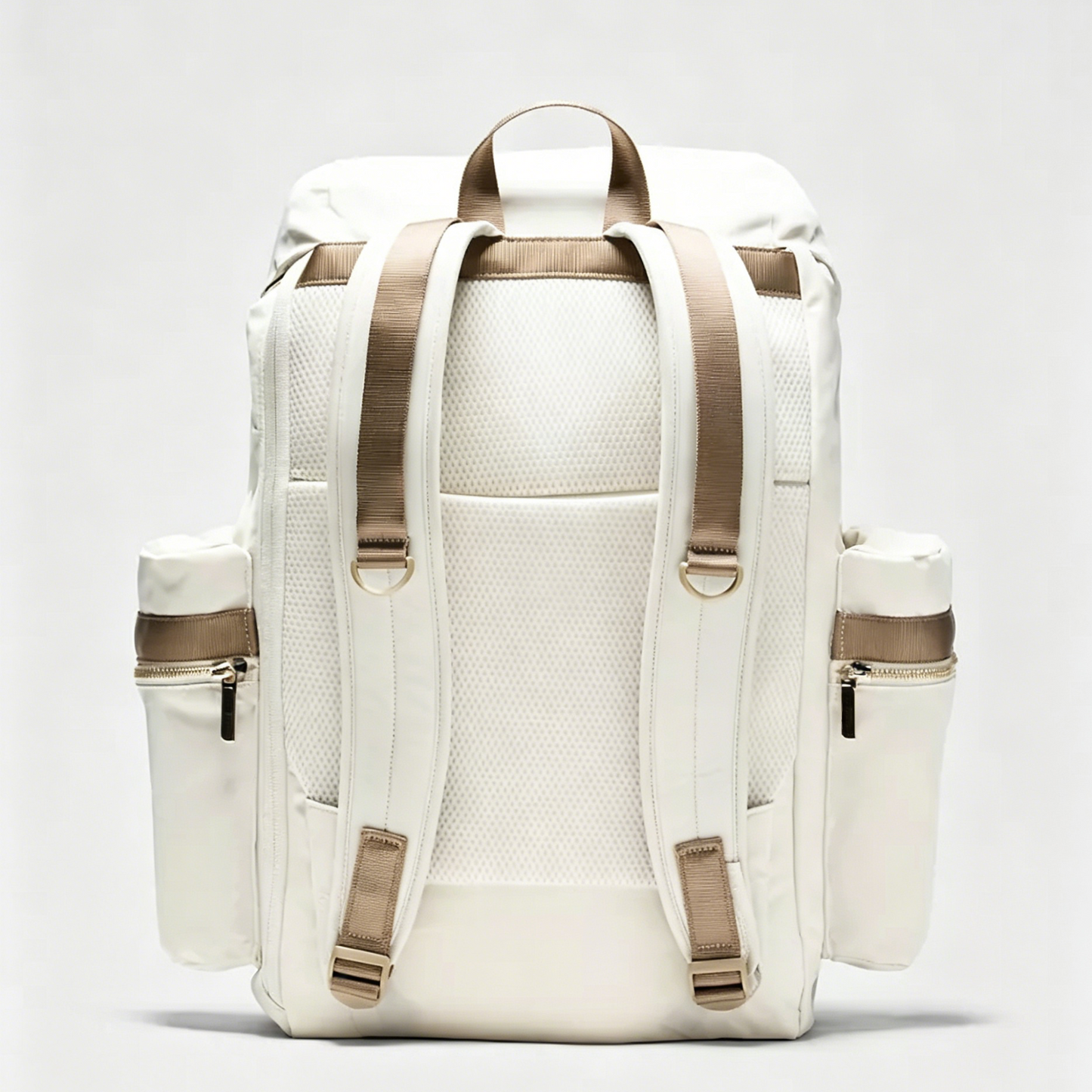 Drawstring Flap Multi-Pocket Lightweight Hiking Backpack