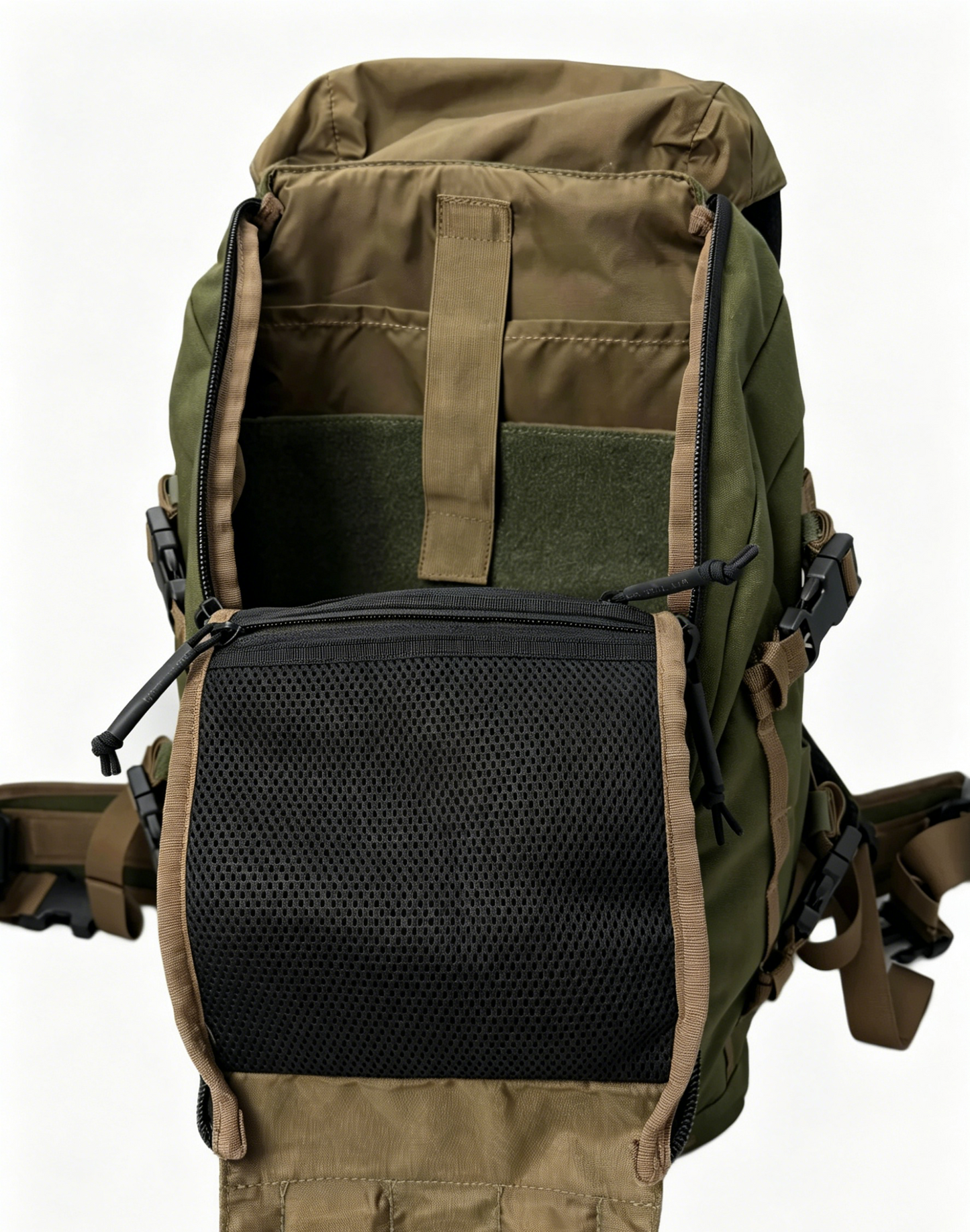 Magnetic Flap Modular Tactical Hiking Backpack
