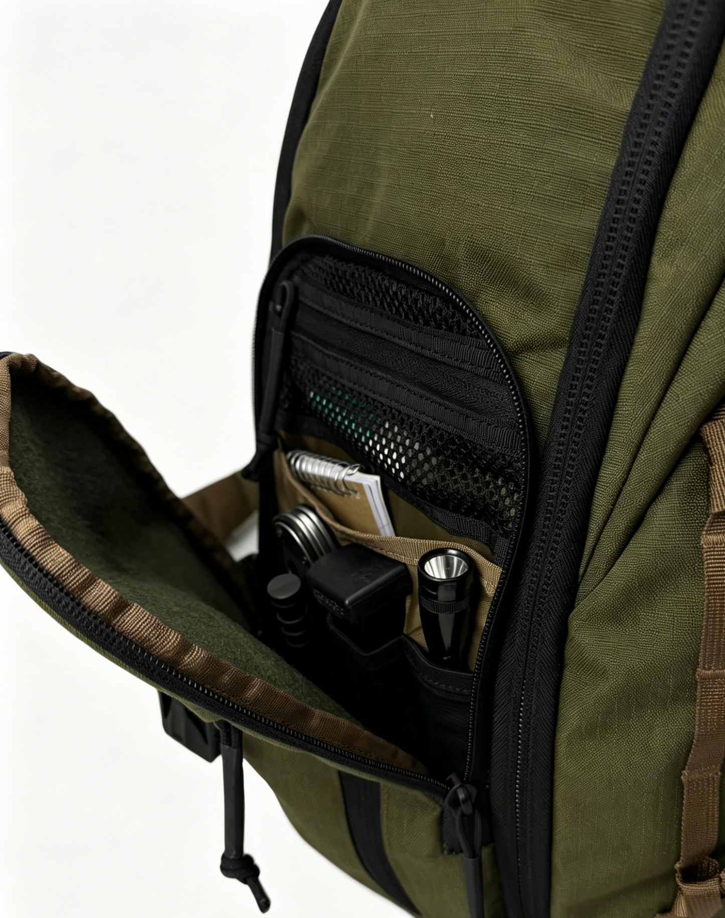 Magnetic Flap Modular Tactical Hiking Backpack