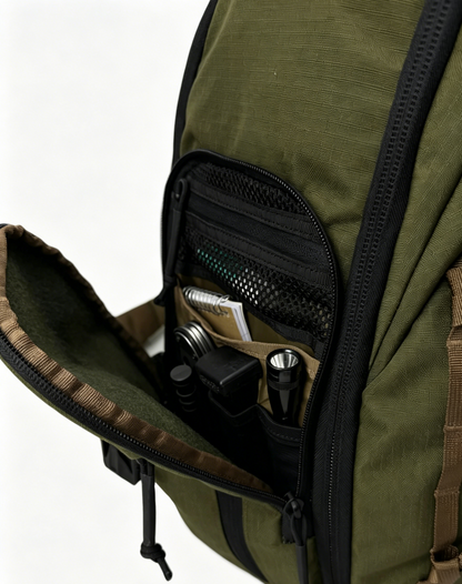 Magnetic Flap Modular Tactical Hiking Backpack