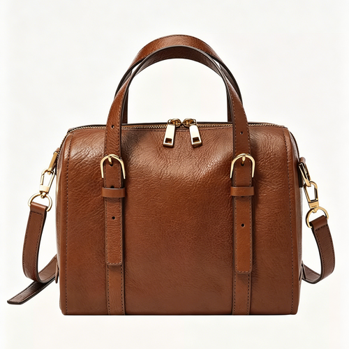 Convertible Dual Carry Structured Doctor Satchel Handbag