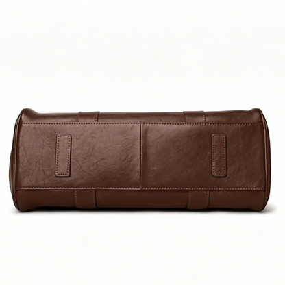 Flap Dual Carry Horizontal Structured Doctor Handbag