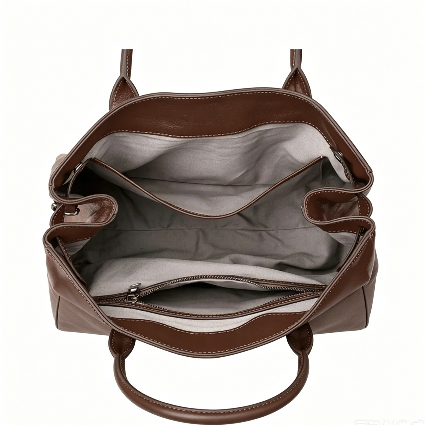 Flap Dual Carry Horizontal Structured Doctor Handbag