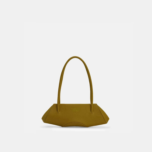 Geometric Curved Mini Underarm Shoulder Bag