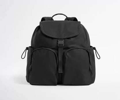 Lightweight Flap Multi-Pocket Travel Carry Backpack