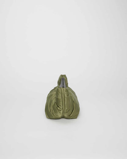 Ruched Puffy Dual Wear Crossbody Clutch Pouch