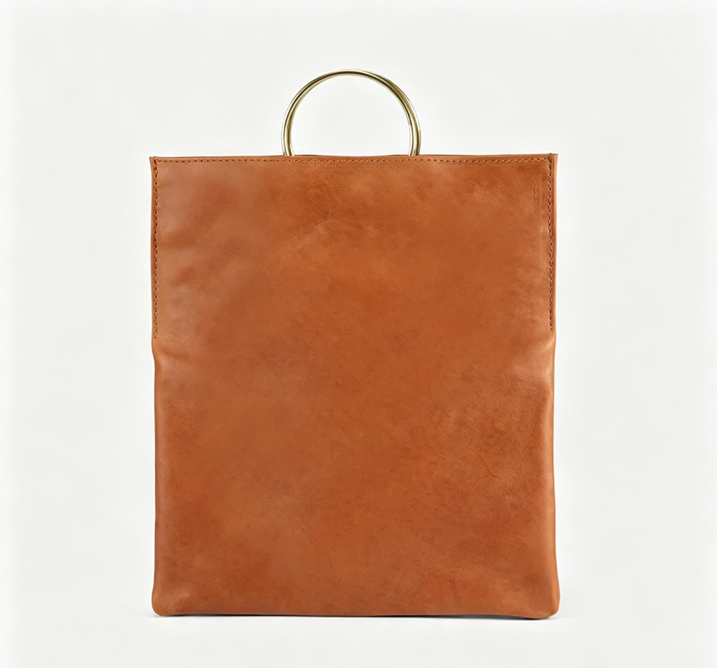 Dual-use Foldable Metal Ring Handheld Envelope Pouch