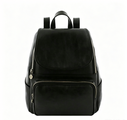 Flap Multi-Pocket Adjustable Strap Women Casual Backpack
