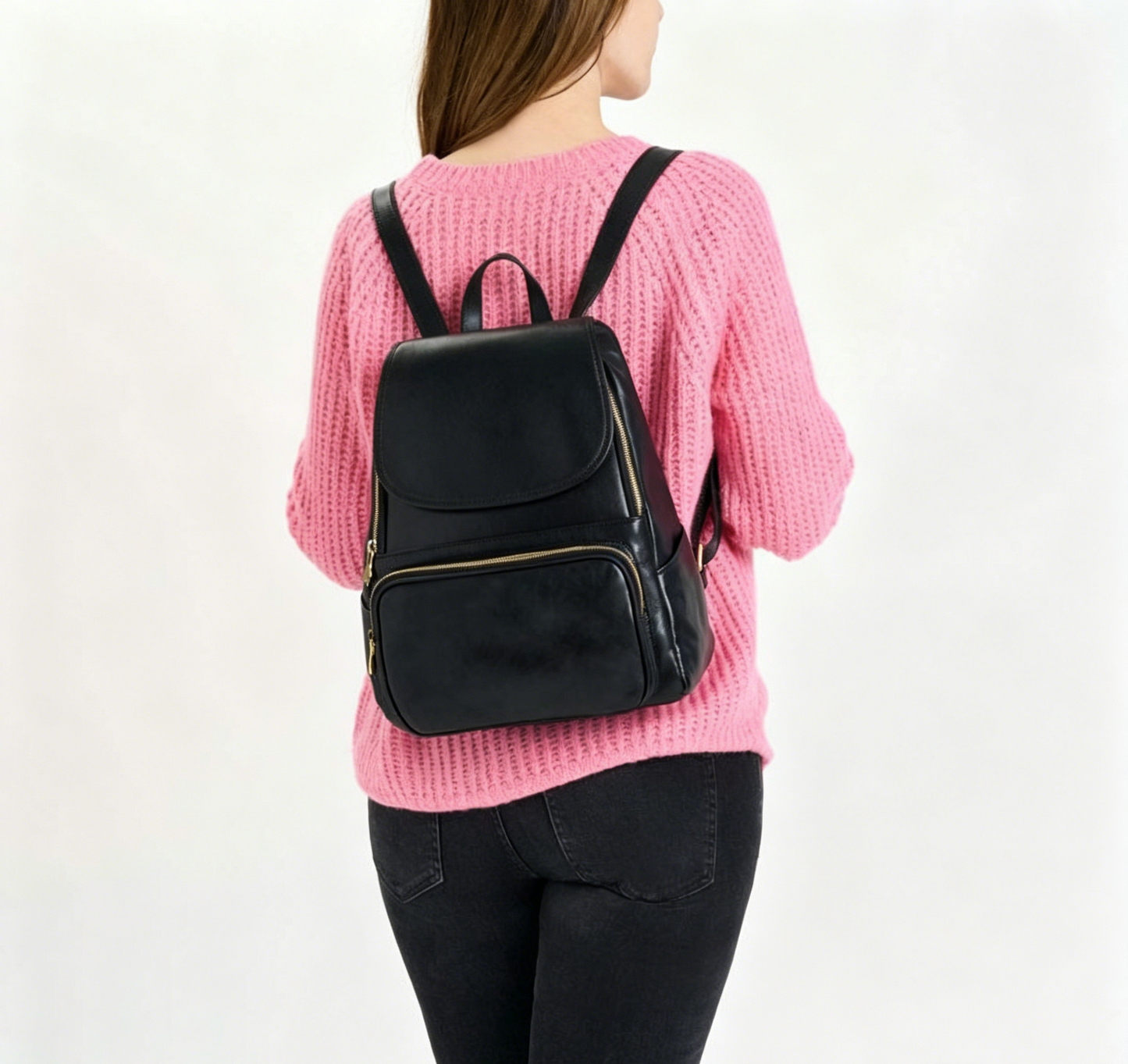 Flap Multi-Pocket Adjustable Strap Women Casual Backpack